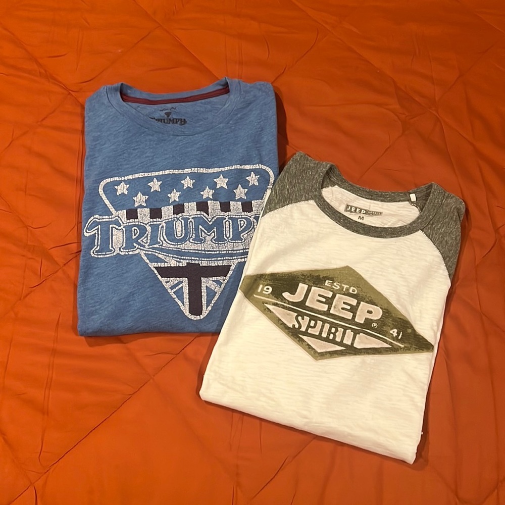 Lucky Brand T-Shirt Bundle, Size XL Slim and Medium